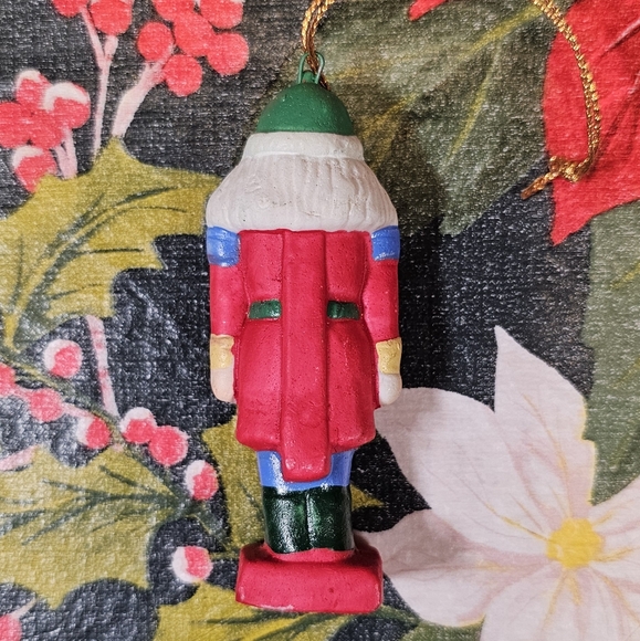 Porcelain Nutcracker Ornament - Picture 2 of 4